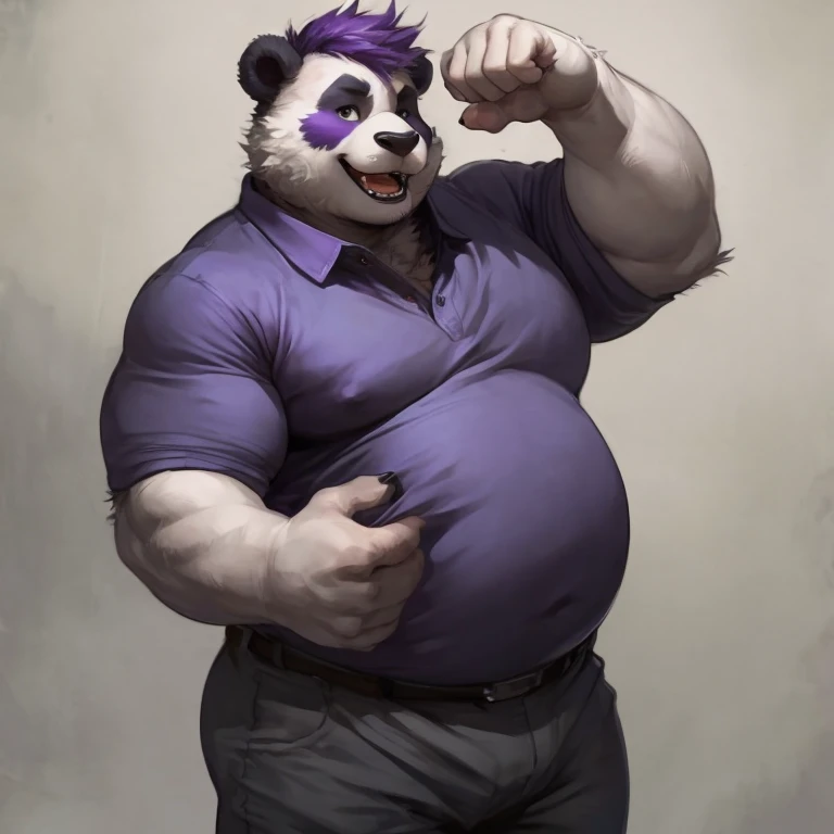 独奏,1boys, Male focus, very muscular, chest muscle, mucular male, Briefs, Sharp nails, During the Day,forested, Long hairs, Blue fur,Thick legs,Thick black socks,Lewd expression,独奏,solo person,Thick black socks,Briefs,Only one person!Stick out your tongue,Cross your hands at the waist,Blue pupil,Black jacke,Black hoodie,White lining,sport shoes,Clothes open,eye closeup