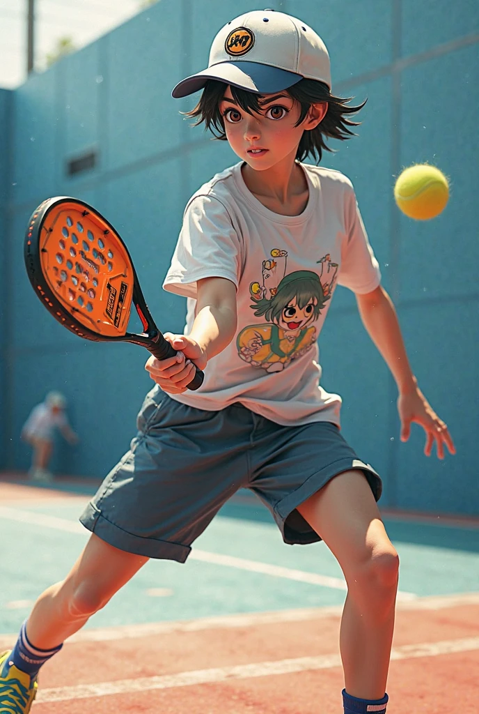 An otaku padel player