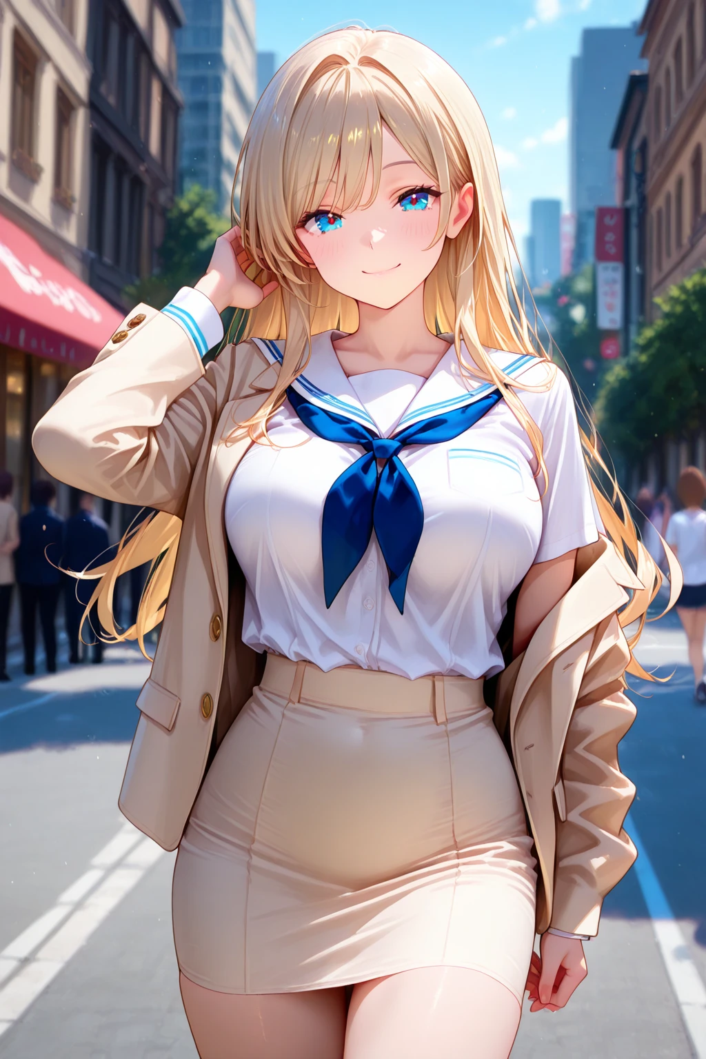 Pantyhose, gigantic breast huge breast,white shirt, over size shirt