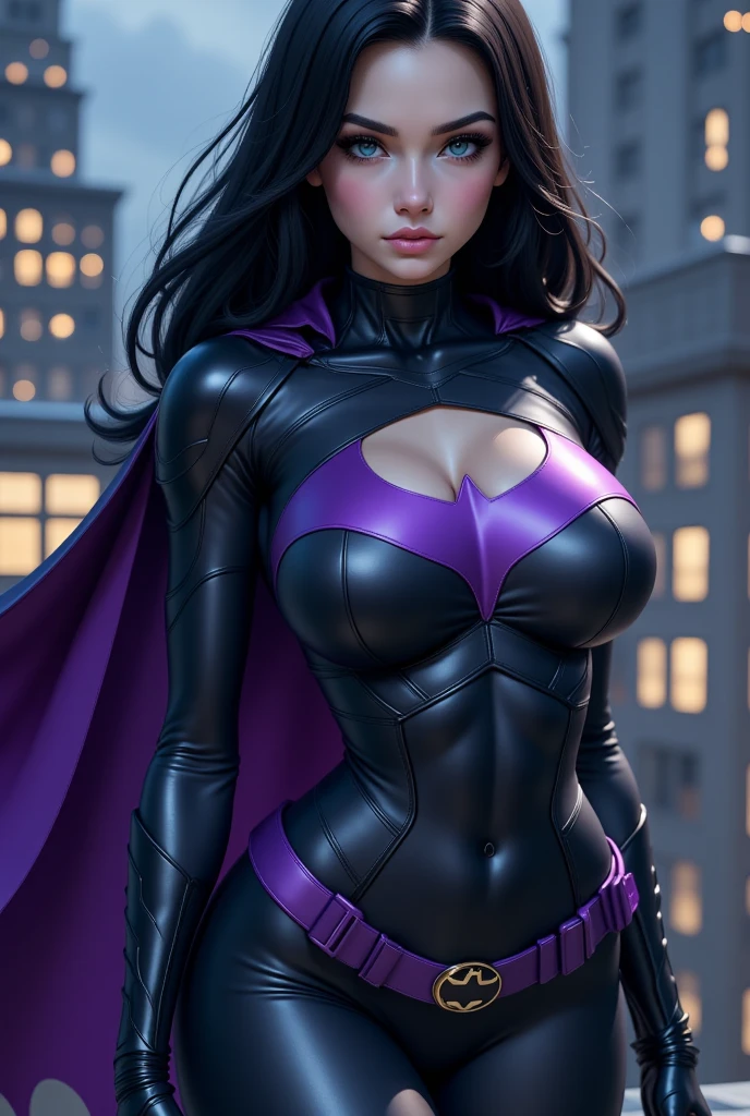 Araffe vestido com uma roupa preta e azul e capa, Artgerm extremamente detalhado, Modelo IG | Artgerm, Nico Robin, Estilo Ivan Talavera e Artgerm, gama murata e Artgerm, Alena Aenami e Artgerm, estilo Artgerm, no estilo Artgerm, como visto no Artgerm