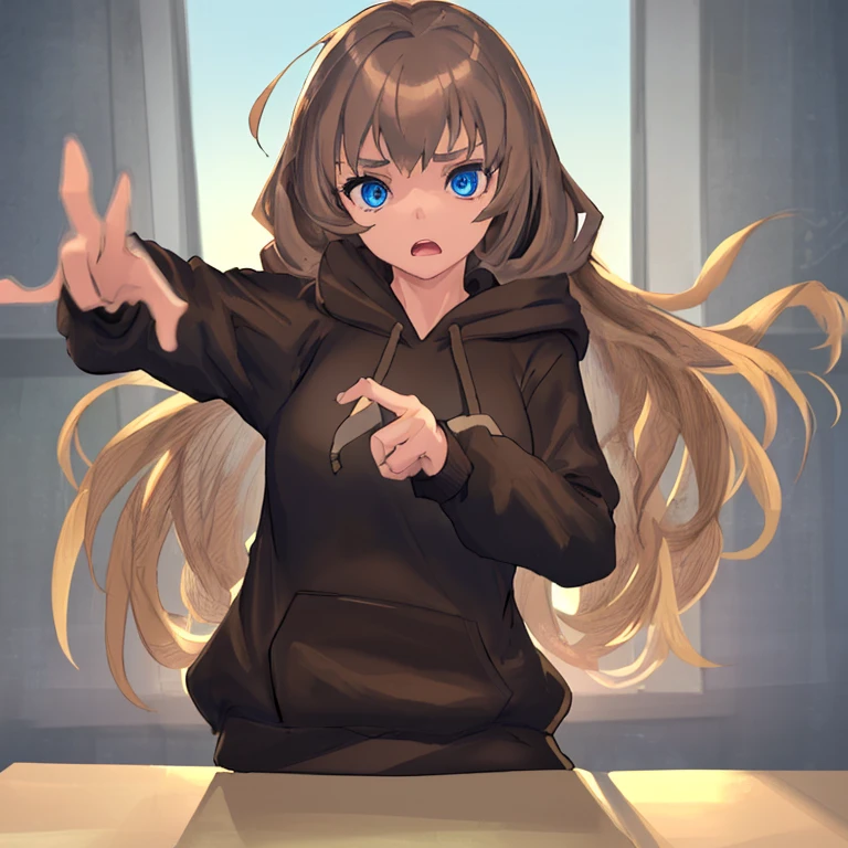 (pov_hand:1.3), masterpiece, best quality, very aesthetic, absurdres, newest,(pink vibrator remote switch in pov_hand, pov:1.2), cowboy_shot, 1girl, focus on girl, embarrassed, blush, lovely, one_eye_closed, open_mouth, tear_in_eyes, saliva, sweatdrop on thighs, sticky panties, vibrator cord bulge, vibrator in garter, In a crowd,Surrounded by people,miniskirt, pantyhose, white_sweater, virgin-killing_sweater,,Mikan Yuuki, brown eyes, brown hair, hair ornament,long hair,,in the canyon
