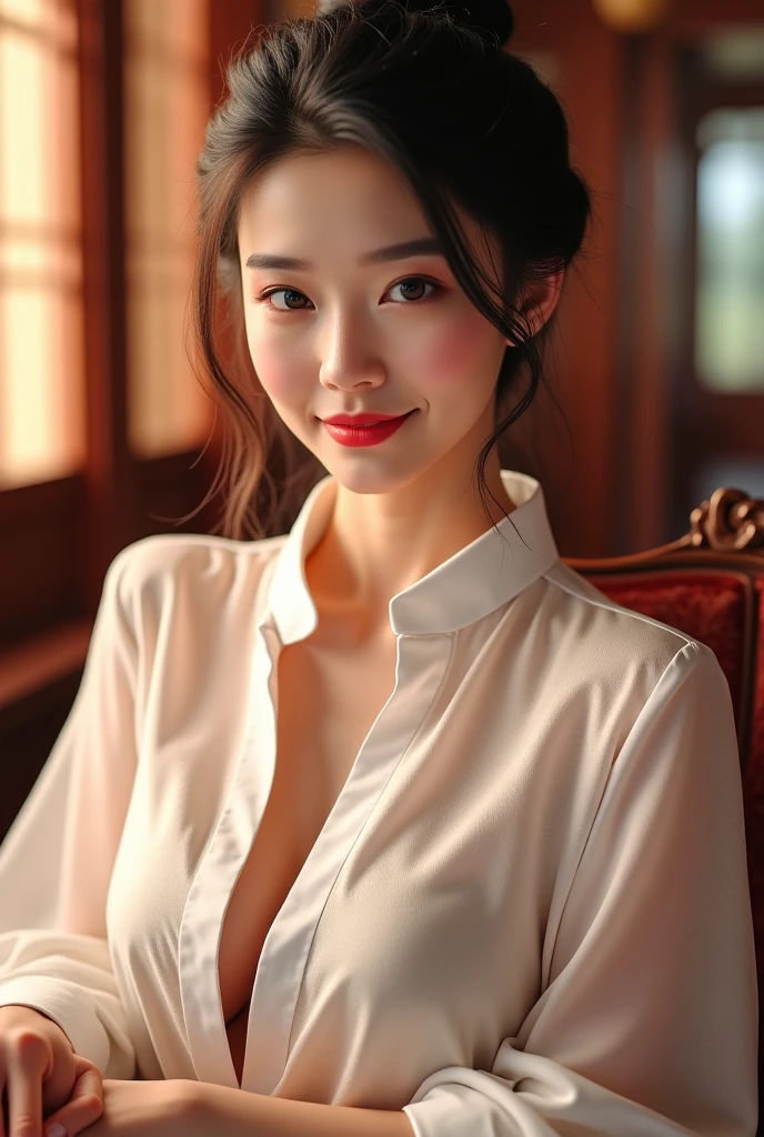 1girls, natural lightting, Top quality, Meisterwerk, Illustration, very delicate and beautiful, Highly detailed, CG, Einheit, 8k Hintergrundbild, amazing, detailliert, Meisterwerk, Top quality, Offizielle Kunst, sehr detailliertes CG Unite 8k Hintergrundbild, dumm, unglaublich albern, huge filesize, super detailliert, high resolution, Highly detailed, beautiful detailed girls, Double bun hairstyle,