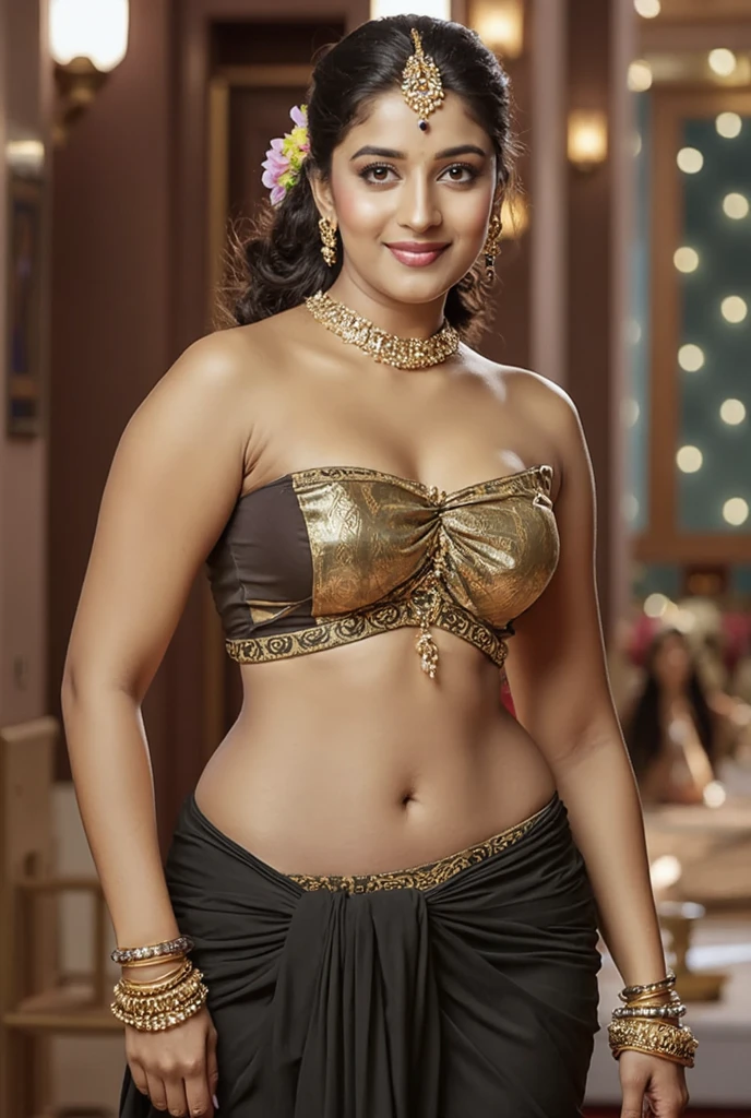 50yo mature MILF Anushka Shetty,((best quality)), ((masterpiece)), ((realistic)), Medusa, full body, the hair composed of countless small snakes, green eyes, female face,metal carved top, royal aura, trend on artstation , sharp focus, studio photo, intricate detail, very detailed, detailed eye, illustration, very detailed, sharp focus, digital render, professional, 4k, thick fleshy curvy figure, feminine curve, ravishing, aesthetics, sensual beauty, ethereal beauty, epic details, apsara, maharani, rajmata, queen mother, mommy figure, motherly figure, heavy breast, wide hips, 