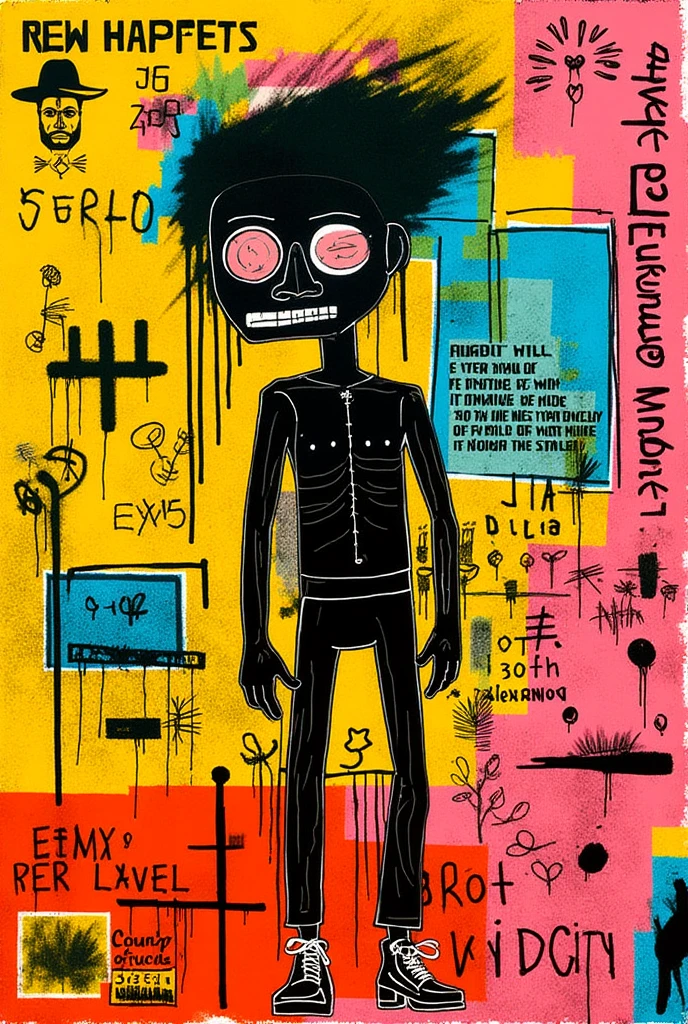 <lora:Sidney Nolan Style:1>Sidney Nolan Style - nightmares on wax