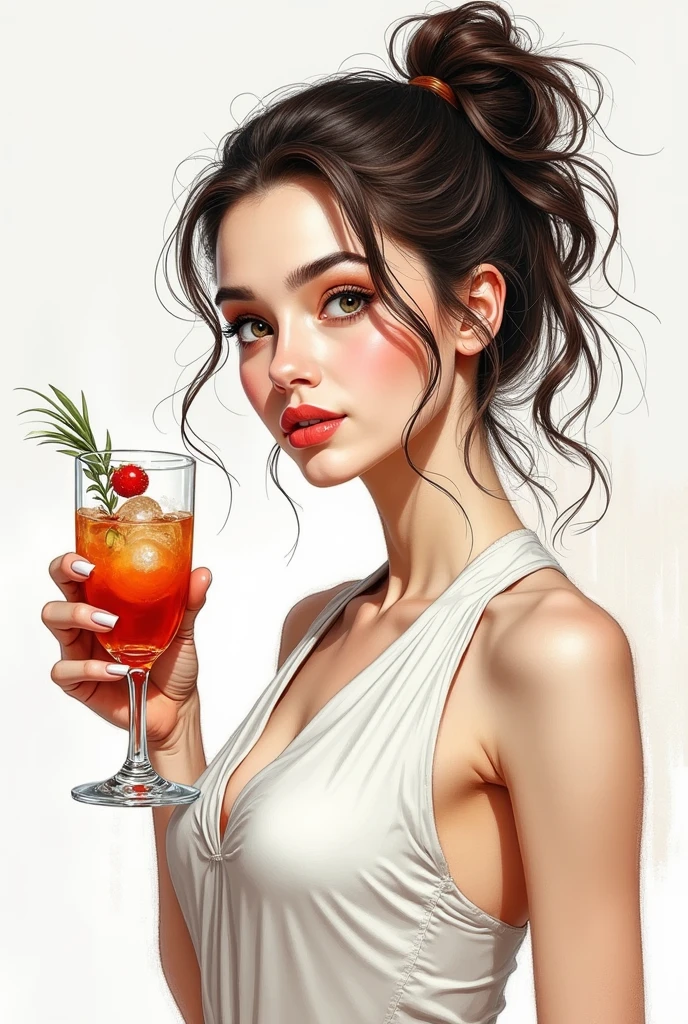 drunk beautiful woman 1girl as Sandman's delirium, (hallucinating colorful soap bubbles),
Abs, fit, thin, wearing a black croptop denim jacket and jean shorts, punk rock, tank girl, high detail, 8k with image face attached identical realistic texture perfect texture of human fur equal a real person soriso sweet smile gorgeous elegant without embroidery
