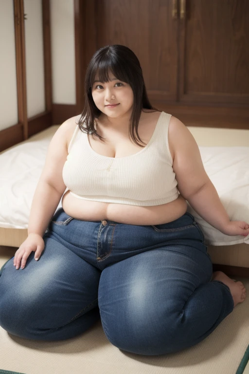 1woman,(masterpiece:1.8),photo-realistic,16k,(beautiful 40s japanese plump lady:1.2),(right yellow cardigan,chiffon blouse:1.6),(jeans:1.5),pumps,belt,(whimpering:1.6),(panicking:1.6),(crying:1.7),(Shinto shrine:1.3),(crowd:1.1),(She's taking off her pants and underpants:1.5),(peeing:1.4),long hair,straight hair,black eyes,MILF,curvy,(huge breasts:1.2), makeup,lipstick,eyeliner,mascara,eyeshadow