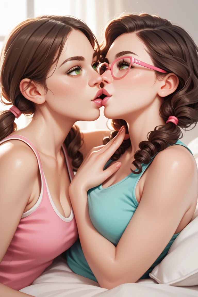 Aerith Gainsborough, one girl, green eyes, white background, extremely long hair, extremely detailed, blushing, (cum), dripping, ((soft, soft light, gentle)), (dripping cum), delicate, (open mouth, tongue out), looking up, naked, pink, tears, crying, small breasts, pink clothes, cleavage, full body shot