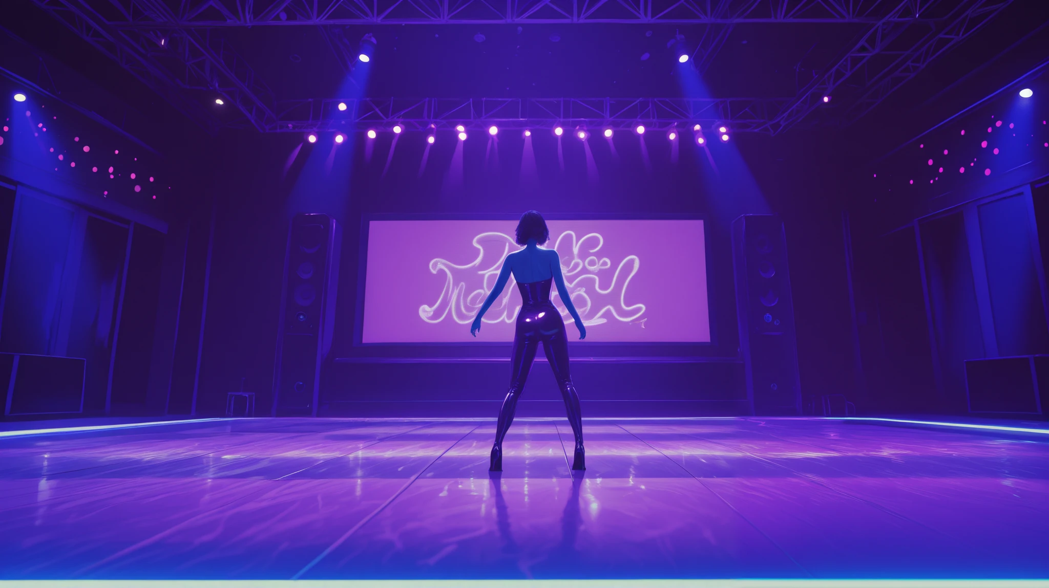 nightclub, inside, dancefloor, lights