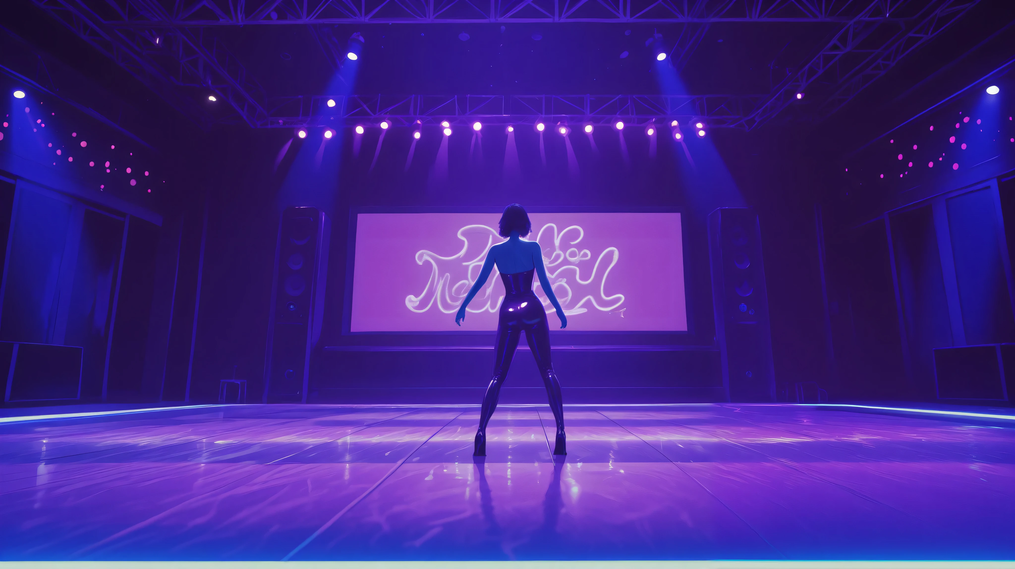 nightclub, inside, dancefloor, lights
