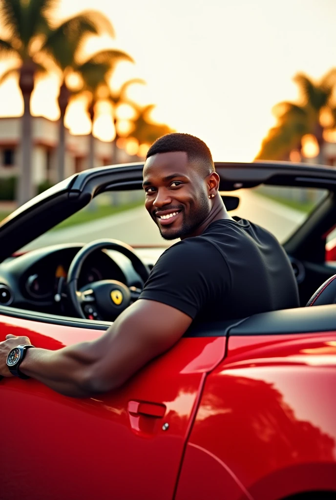 1 homem,um homem musculoso de 25 anos,pele negra, barbudo, Dentro do carro, you can see through the car window, he is only in red underwear,corpo musculoso, segurando o volante,Carro Honda Civic tipo-r,soft lighting,obra de arte,melhor qualidade,8K Ultra HD,digital SLR camera,film grain,Arte de pintura realista Fujifilm XT3 de Midjourney e Greg Rutkowski
INFO