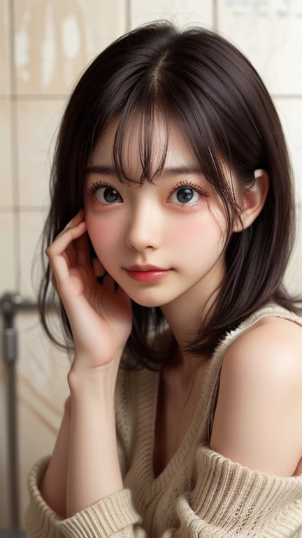 8K、cute、Adult Girl、gravure、detailed、Hair