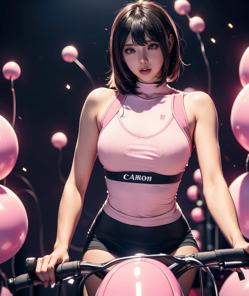 a chicken riding a bicycle, gang of chickens on bicycles, chickens in biker gang outfits, chickens with motorcycle helmets, detailed chicken biker gang, hyperrealistic chicken bikers, chickens as menacing biker gang, photorealistic chicken motorcycle gang, highly detailed chicken biker gang, 8k ultra detailed chicken biker gang, (best quality,4k,8k,highres,masterpiece:1.2),ultra-detailed,(realistic,photorealistic,photo-realistic:1.37),vivid colors,cinematic lighting,dramatic shadows,gritty urban environment