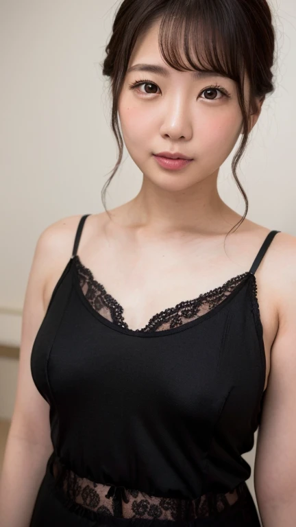 there is a woman in a bra top holding her hands to her face, wearing bra, posing in bra, bralette, black bra, small breasts, revealing clothes, push-up underwire. intricate, sexy :8, decolletage, tight push up bra, wearing sexy lingerie, lingerie, big leaf bra, seductively looking in front