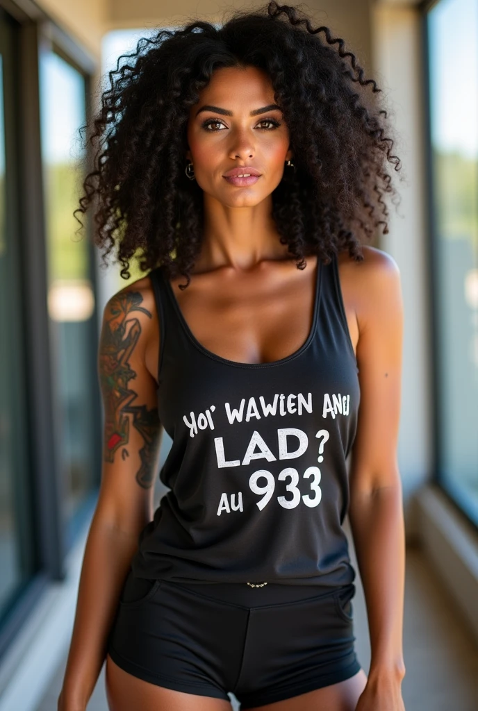 I am a 28 year old black woman, short black hair, curls, big breasts t-shirt and jeans and allstar and I have right hemiparesis. I am a very successful writer and secretary.
Likes elegant fashion clothes. Lives on the beach in a house with a suite. With sea and pool. and trees, secret Garden.
I have always been a woman, enchanted everyone wherever she went and was a happy, sweet, with strong answers that no one knows where I got it from, always on the tip of your tongue.
God said I will live to help my mother with her sadness and grow as a person and make people reflect their attitudes through my smile and my attitudes and God's light on me.