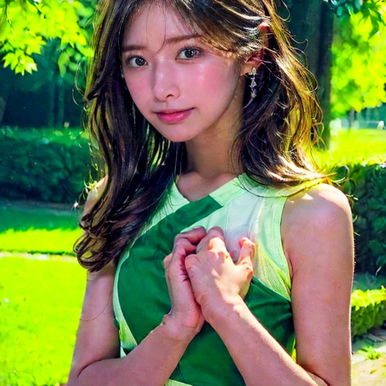 masterpiece、1 beautiful girl、Fine Eyes、smile、highest quality, 超High resolution, (reality: 1.4), Cinema Lighting、Japanese、15-year-old junior high school student、Asian Beauty、so beautiful、Beautiful Skin、Body facing forward、Face close-up、Upper body close-up,(Ultra-realistic)、(High resolution)、(8k)、(Very detailed)、(Beautiful and Fine Eyes)、(Very detailed)、 (wall-)、Detailed face、Bright lighting、Professional Lighting、Looking at the audience、Look straight ahead、Diagonal bangs、Bright light Blue Hair、Nogizaka Idol、masterpiece, highest quality, Very detailed, shape, Sage_(dq3),Long Hair, Blue Hair, Circlet, Red eyes,Small breasts, Yellow gloves, White Dress, belt, Cape, boots,Exposing the breasts、A strong wind blows and my skirt flips up、The skirt is lifted and the private parts are visible、Open the front of your clothes wide to reveal your small breasts
