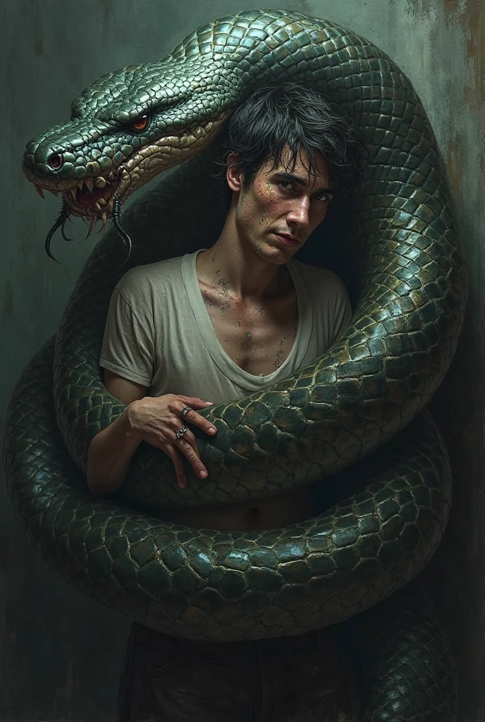 Snakes kills human