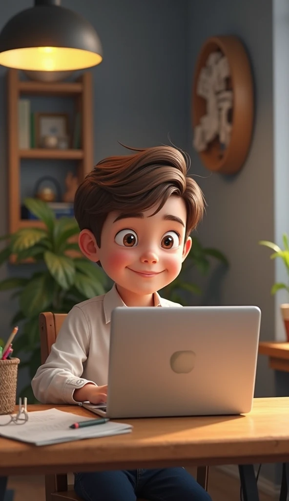 hey!Eu sou Peter Smith.I love my name because it's short.I am a young boy from England.I am twelve years old and I live with my brother and sister..They eat vegetables every day.My address is 77 ,New Oxford Street ,london.My phone number is 555.817310.I am a student.On weekends I love playing football with my friends and playing computer games..My sister is my best friend.She loves soup or studying math
