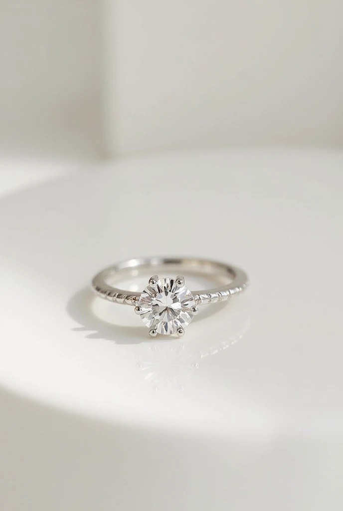 Simple and stylish diamond ring