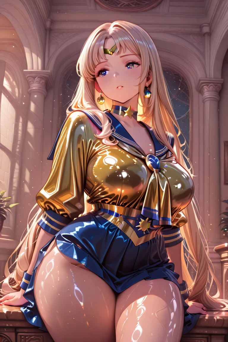 (masterpiece, Highest quality), Mature Woman,23 years old, Brown Hair, (Upper Body:1.3),(From below:1.5), (Sealed:1.4),Ass Focus,Open your mouth, Embarrassing ,blush,(Spread your legs:1.3), Dutch Angle, Browsing Caution,Sensual, Long blonde hair, Thick thighs, 8k, 4K, Highest quality, (High resolution:1.6), Cute anime face, Noise Reduction,Flaxen Hair, (Sparkling Blue Eyes, A kind smile:1.3, Kind eyes:1.3)、Young Face, Anime Eyes,Large areola, Puffy nipples:1.3, Beautiful Hands、Beautiful fingers, bra visible through clothes