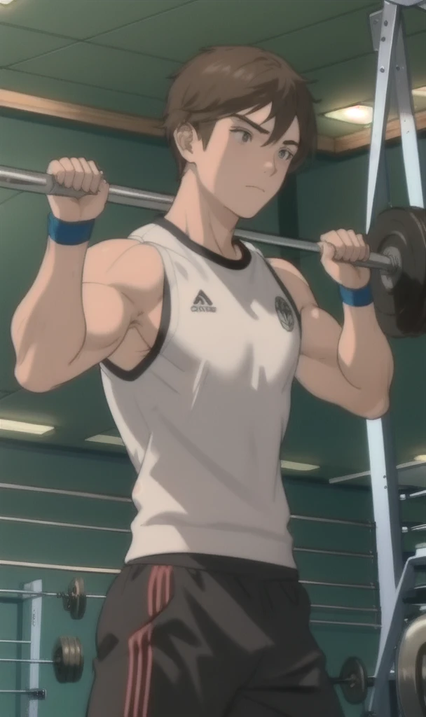 1 boy,Dojo,Gym