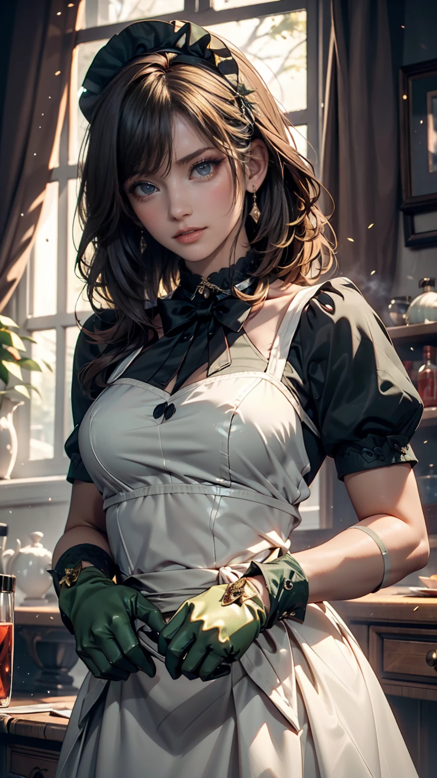 Illustration of a female character holding a delicious crepe