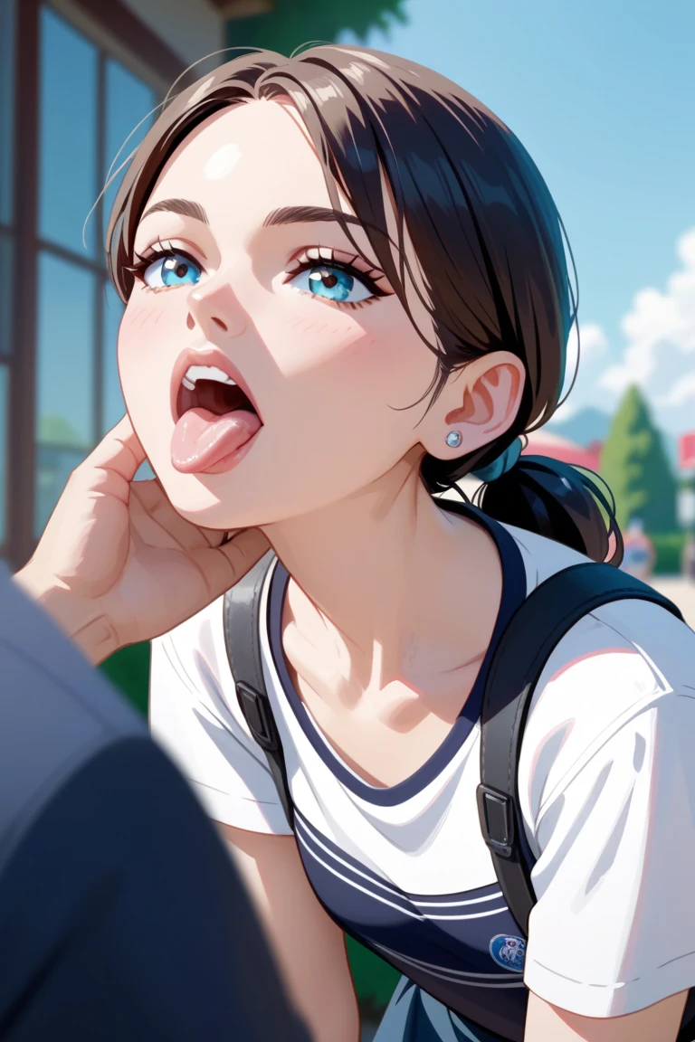 score_9, score_8_up, score_7_up, score_6_up, score_5_up, score_4_up, 1 girl, whole body, skirt, penis visible,penis point up, blush, saliva,(((public))), (high_quality, detailed, beautiful:1.4), sexual ecstasy face,excessive cum, futacumin, samen on the ground, seducing a man, dark skin