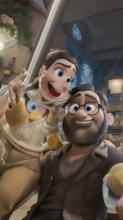 Create in Pixar style, Disney 