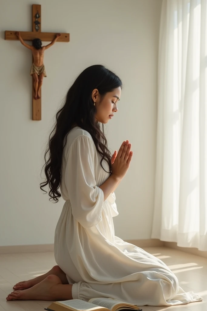 Woman praying 