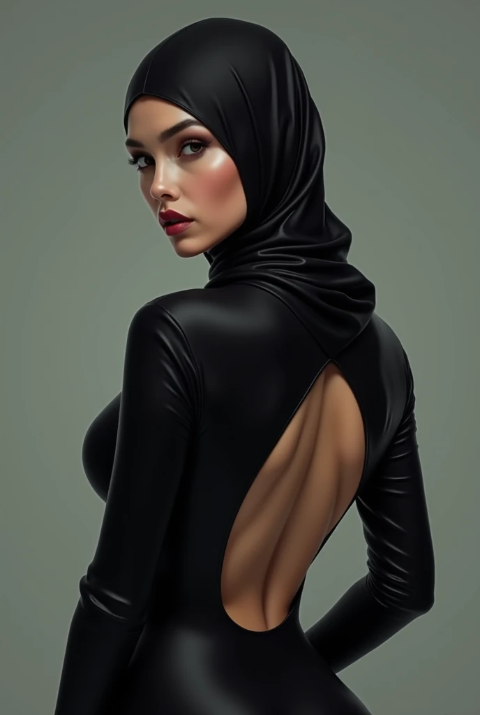 hijabi, waist up, aberdes, dynamic pose, modelshoot: photoshoot, HD, high contrast, sharp image, mastery, mouth closed, balanced eyes, CG render, small skull, clavicle detail, (best quality detail: 1.2), realistic, 8K ultra-fine, high quality texture, fine texture, fine detail, high detail, extremely detailed CG, high quality shadows, beautiful and delicate eyes, freedom, beautiful woman, smaller breasts, tall, blurred background, seethrough clothes,