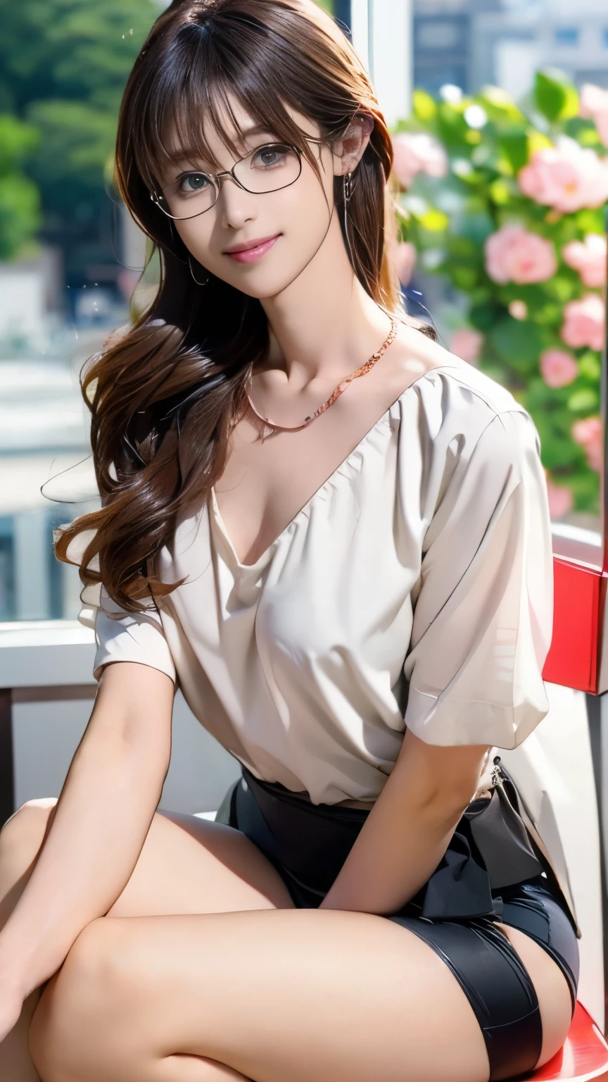 masterpiece, best quality, official art, in focus, full body photo (FLS), FHD, 1080P, 2K, 4K, 8K, Mind-bSoft illuminationlowing Details, Unfathomable, Leica camera, Full Length Shot (FLS), cute, Golden Ratio,Soft illumination,absorbing。 Super detailed, extremely detailed, beautiful and meticulous girl, 1 girl, (perfect female figure), full body, skirt, long legs, no breasts, background by the sea.