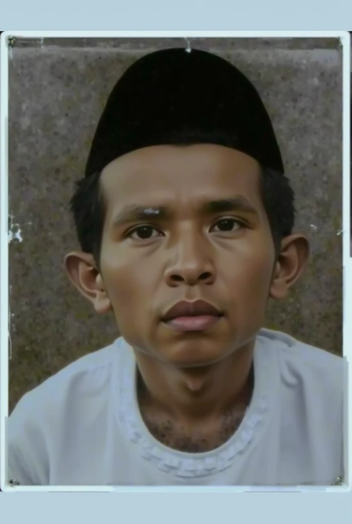 arafed image of a man in a hat and tie, inspired by I Ketut Soki, potrait, close up potrait, by I Ketut Soki, inspired by Basuki Abdullah, digital art but photo, ramil sunga, 5 0 years old man, barong family member, portrait symetrical, full protrait, color portrait