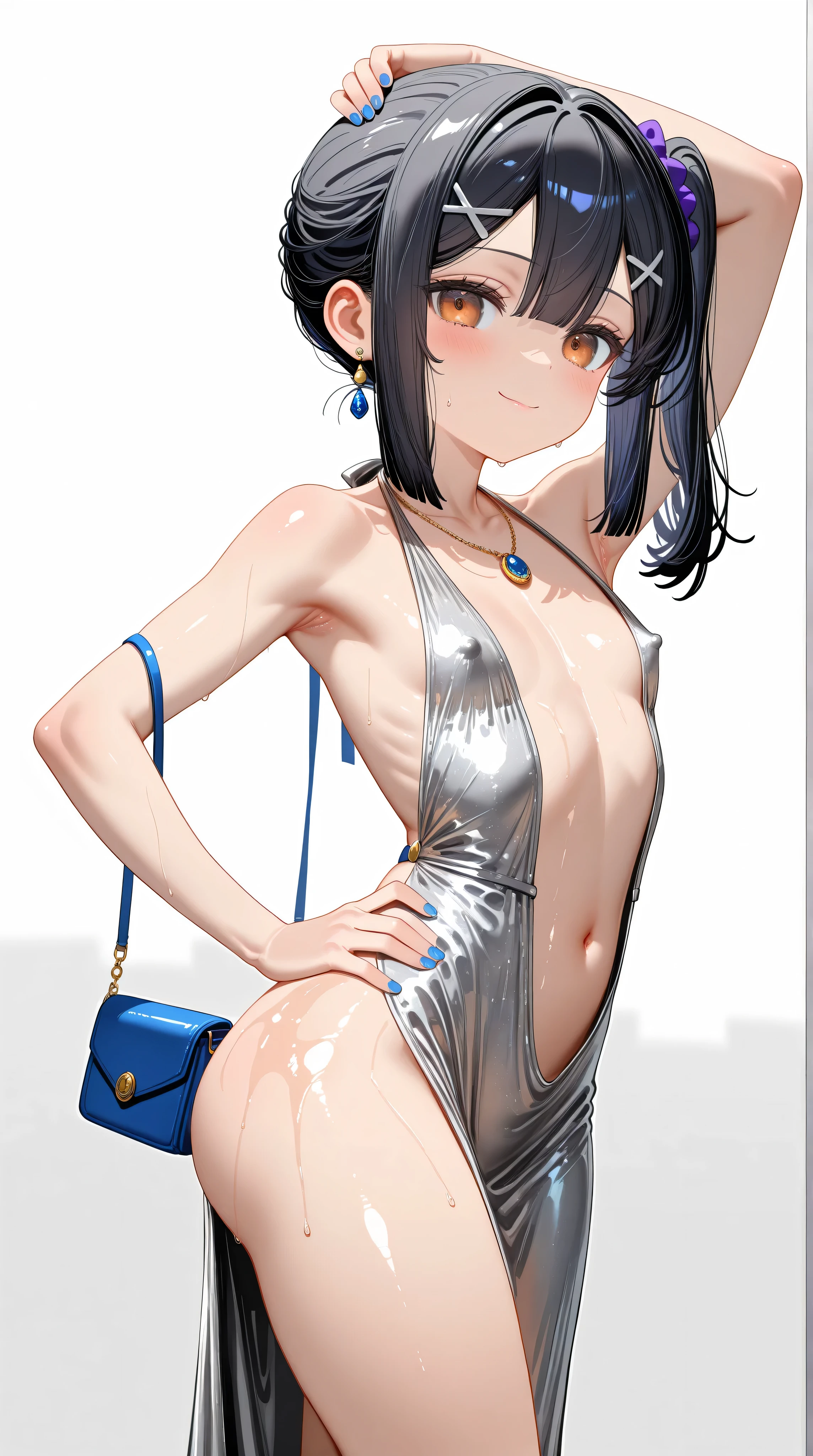(((High resolution:1.5))), (((Very detailedな:1.5))), (((Three Girls:1.3))),((7Head to Body:1.3))、 (((beach,Outdoor、Midday light background)))、(((Happy expression))), (((smile:1.5)))、(((Beautiful and detailed eyes:1.3))), (((Very detailed))), (((Details face:1.5))), break ,sunny、(((Nude:1.5))),(((Very delicate body:1.3)))、(((Very flat chest:1.5)))、((Small waist))、((thigh gap:1.3))、Friendly atmosphere、(((spread legs:1.3))),(from side:1.2),(tanlines:1.3),(((Embrace:1.3)))、Normal limbs、(((Ahoge:1.3)))、