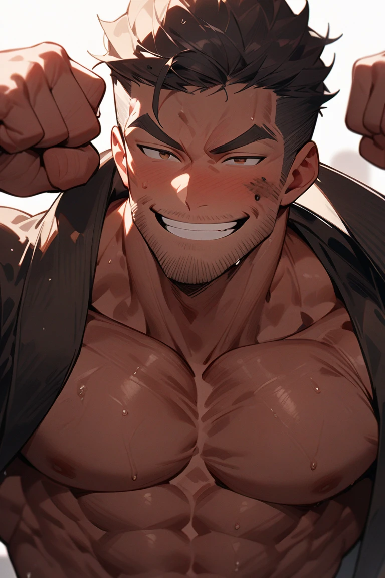 1 male, age 30, akagami shanks, one piece, masterpiece, best quality, very aesthetic