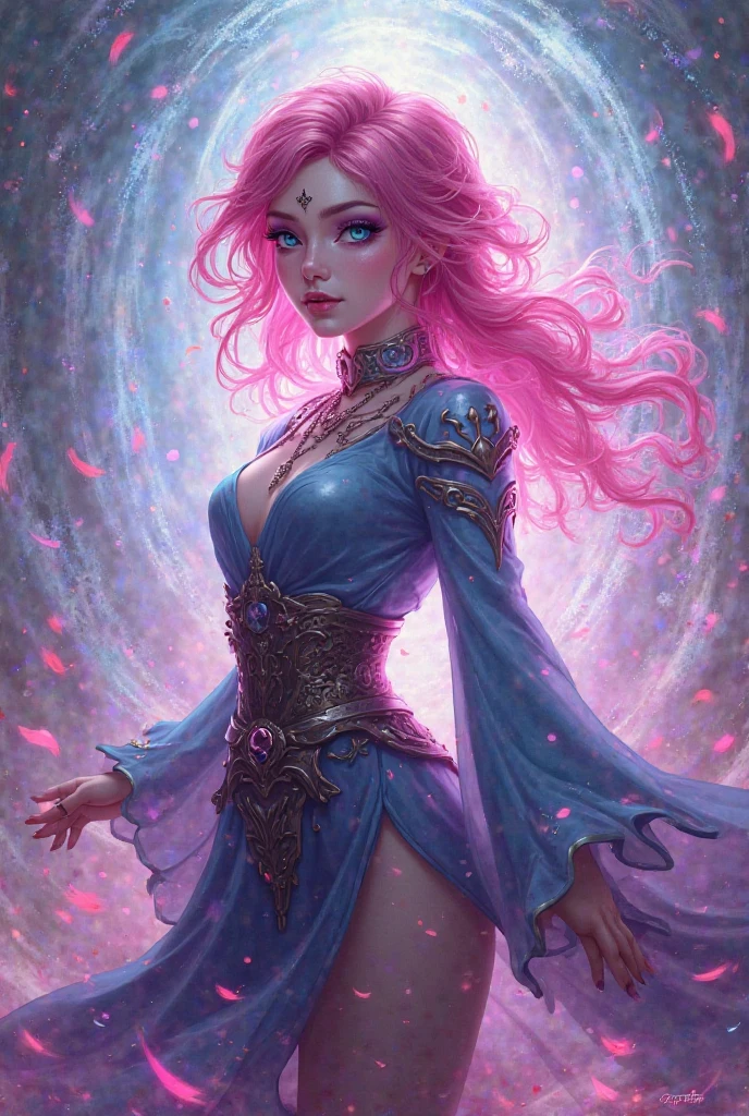 tattooed Teddi Mansueto, full body length standing of a photorealistic beautiful woman, proportionate, intense coloration fantasy, light hair, a stunning realistic photograph 20 years , bubblegum pink colored hair, upper class fashion, random color eyes, full body, cover, dress design has fractal and tiling features, hyperdetailed painting, luminism, octane render, Bar lighting, complex, {{Martin Ansin}}, 8k resolution concept art portrait by Martina Fačková and Prywinko Art, Artgerm, WLOP, Alphonse Mucha, little fusion pojatti realistic steampunk, fractal isometrics details bioluminescence : hypereallistic cover photo awesome full color, hand drawn, dark, gritty, realistic mucha, klimt, davinci, erte .12k, intricate. hit definition , cinematic,Rough sketch, mix of bold dark lines and loose lines, bold lines, on paper , real life human, bold colors on dresses, {{{{Full body}}}}. --auto --s2