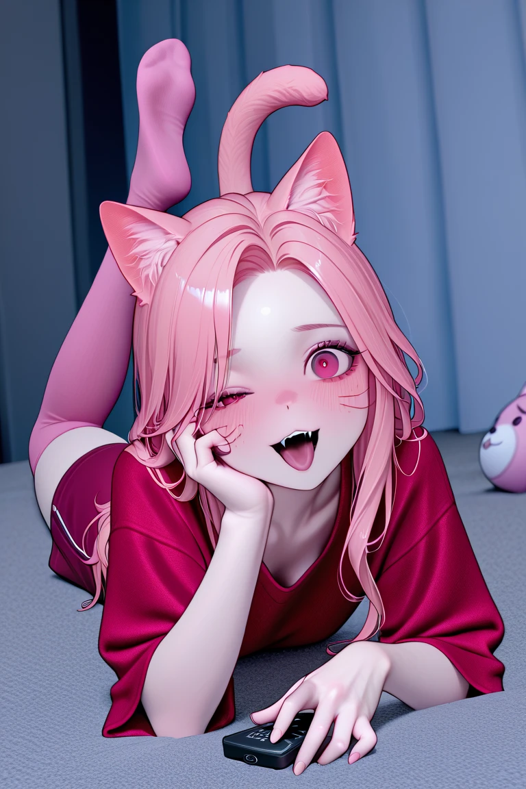 1girl, (sticking out her tongue out), (tongue), ultra high res, photorealistic, best quality, 8k resolution, masterpiece, cat ears, ((choker, latex, tight swimsuit)), tank top, ((close up face view)), (ahegao), kneeling, oh face, Open your mouth wide, Stick out your tongue to receive, One hand in your mouth, Ecstasy, (White liquid on your face), Face up, Shoot from above, (White liquid dripping from your mouth), Tongue sticking out, (White liquid accumulation on the tongue), ecstatic look, a large amount of white liquid in the mouth, white liquid on the chest, delicate fingertips, complicated fingertips, nsfw, eyes roll back, eyes up, zero two
