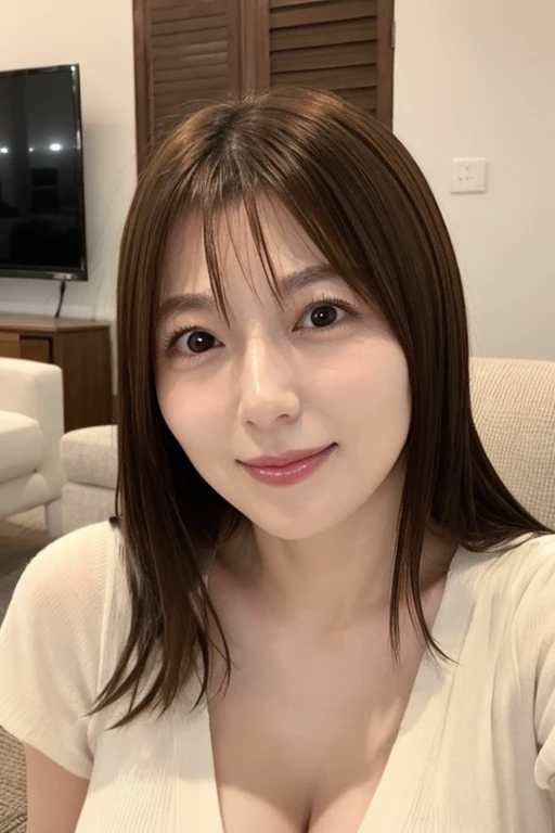 ((Highest quality)), ((masterpiece)), (detailed),Perfect Face,Japanese,Mature Woman,Upper Body