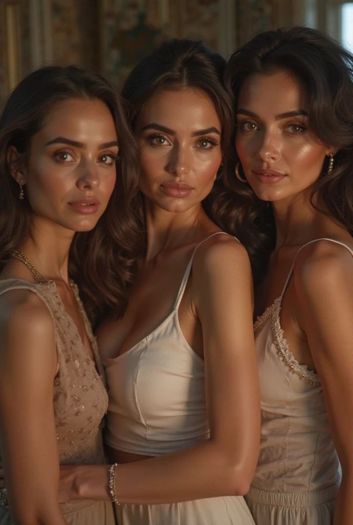 Beautiful 5womans 20 years indian pale white big boobs busty group photo,all girls are in front