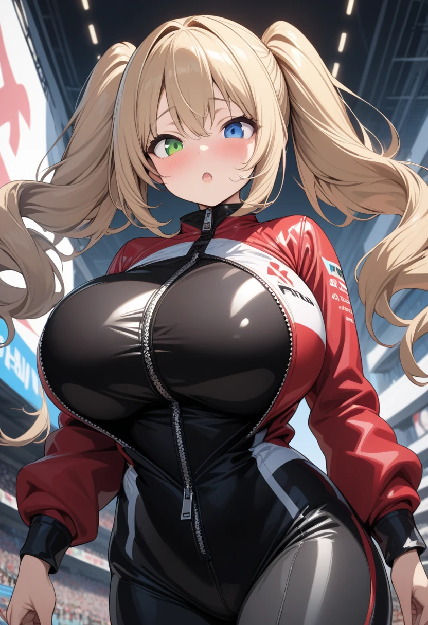 (anime artwork, anime style, studio anime, very detailed, up to date, vibrant, Anime Coloring, high contrast, masterpiece:1.2, best quality, best aesthetics),1 girl,cycle-wear,Medium chest,random hair, One eye is hidden by the bangs, perfect proportions, high detail skin, Cute, detailed faces,kunoichi, precise fingers,full body,road bike