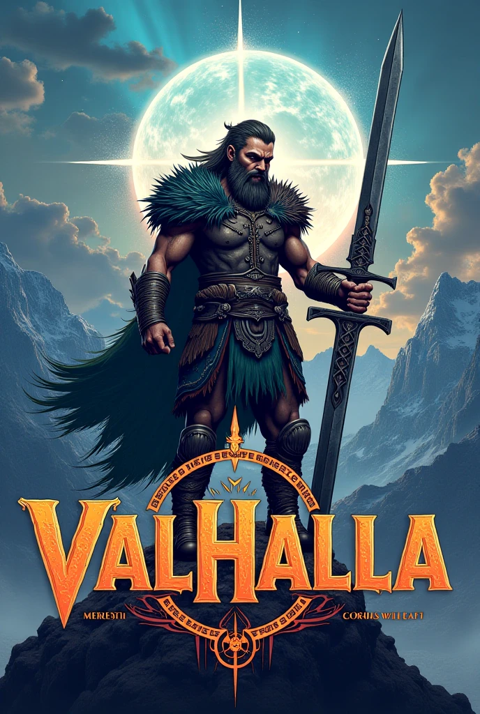 Illustration for a poster to promote a heavy metal concert, with two barbarian warriors with black hair and a female warrior in armor, with purple hair between the two warriors, with fire behind them, in the style of 80&#39;s comic books, in the dimensions used for Instagram posts, with the event title The Alliance of Metal with the letters in metallic gray with black shadows, in the middle of the poster