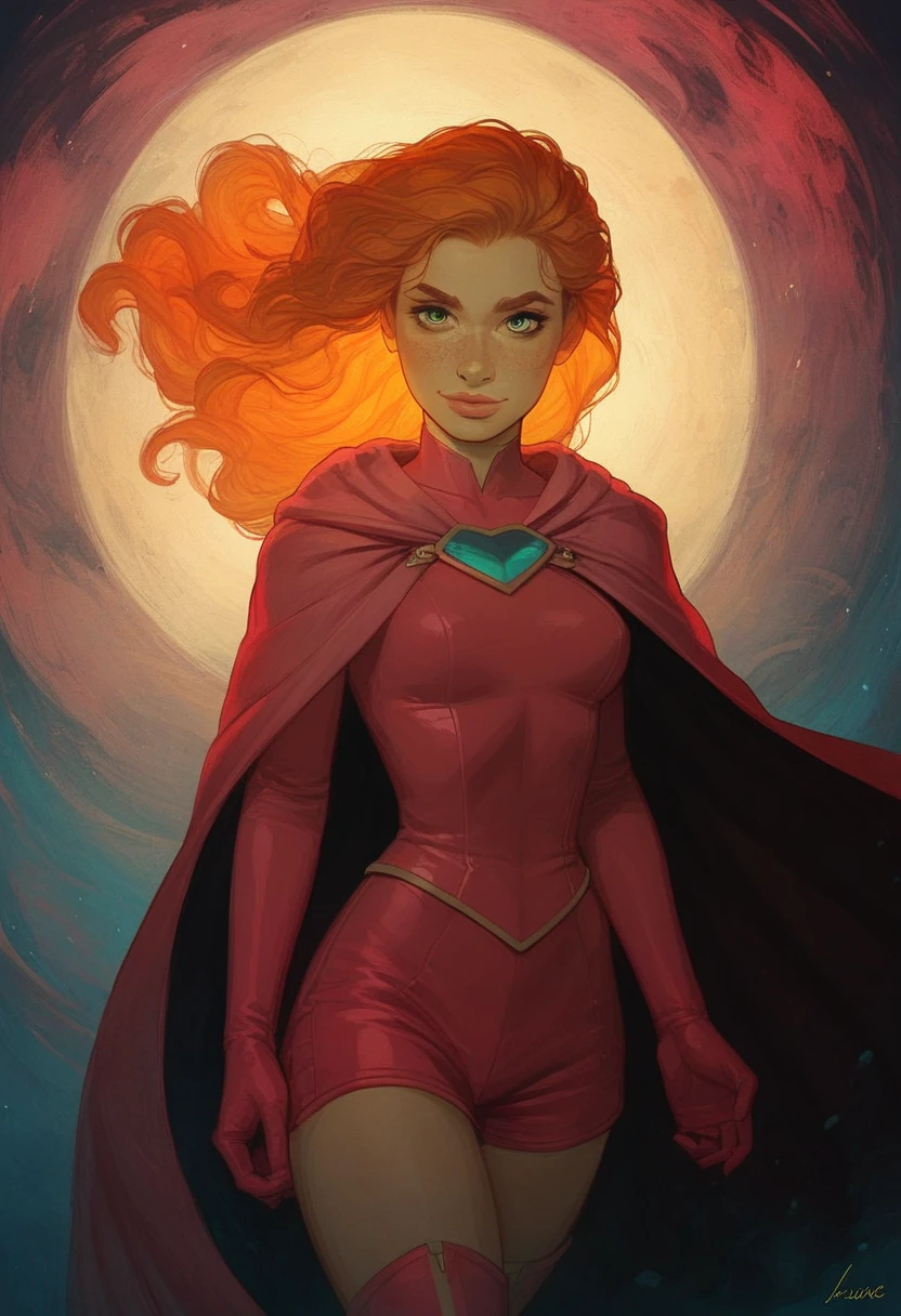 Create the Scarlet Witch as a member of DC Comics' Pink Lantern Corps.
