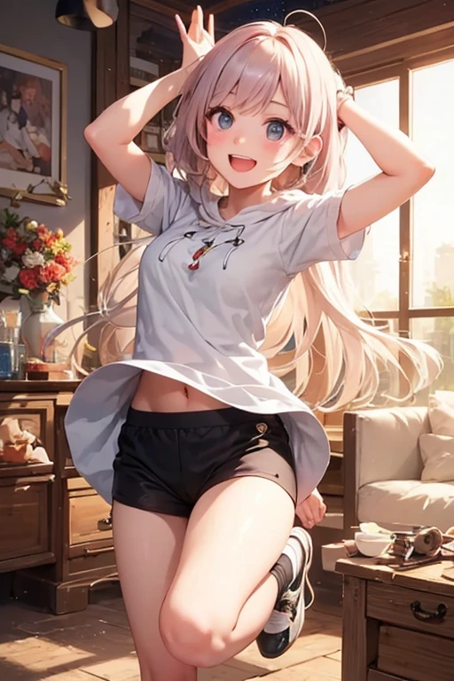 (((Lori:1.9)))、(((Young Girl、low length、、young)))、(Amazing small breasts), ((Leg spread)), ((Showing off your crotch)),
(((bedroom)))、(Low - Angle:1.5)、
((Straight Hair))、((Dirndl))、((Thin fabric))、Hair between the eyes、(Long Hair)、
((masterpiece))、(Highest quality)、((Super detailed))、((An illustration))、
((Excellent anatomy))、(through description:1.3)、
((Realistic skin texture),
4K、8K、1 girl、((((anime))))、
((Lori顔、Baby Face))、low length、slender、
Nice girl、smile、
(Random hair color:1.5、Black Hair、Gray Hair、Silver Hair、Blonde、Pink Hair、Light blue hair、Blue Hair、Brown Hair)、
(((Naughty pose)))、((Leg spread))、((Pleasure、blush、Sweaty))、 high school girl、Soft body、bangs、 Estrus, You look feels good, blush, Sweaty, (((ベッドに座りLeg spread))), (((Full-fledged panties:1.7, White panties:1.7))),
