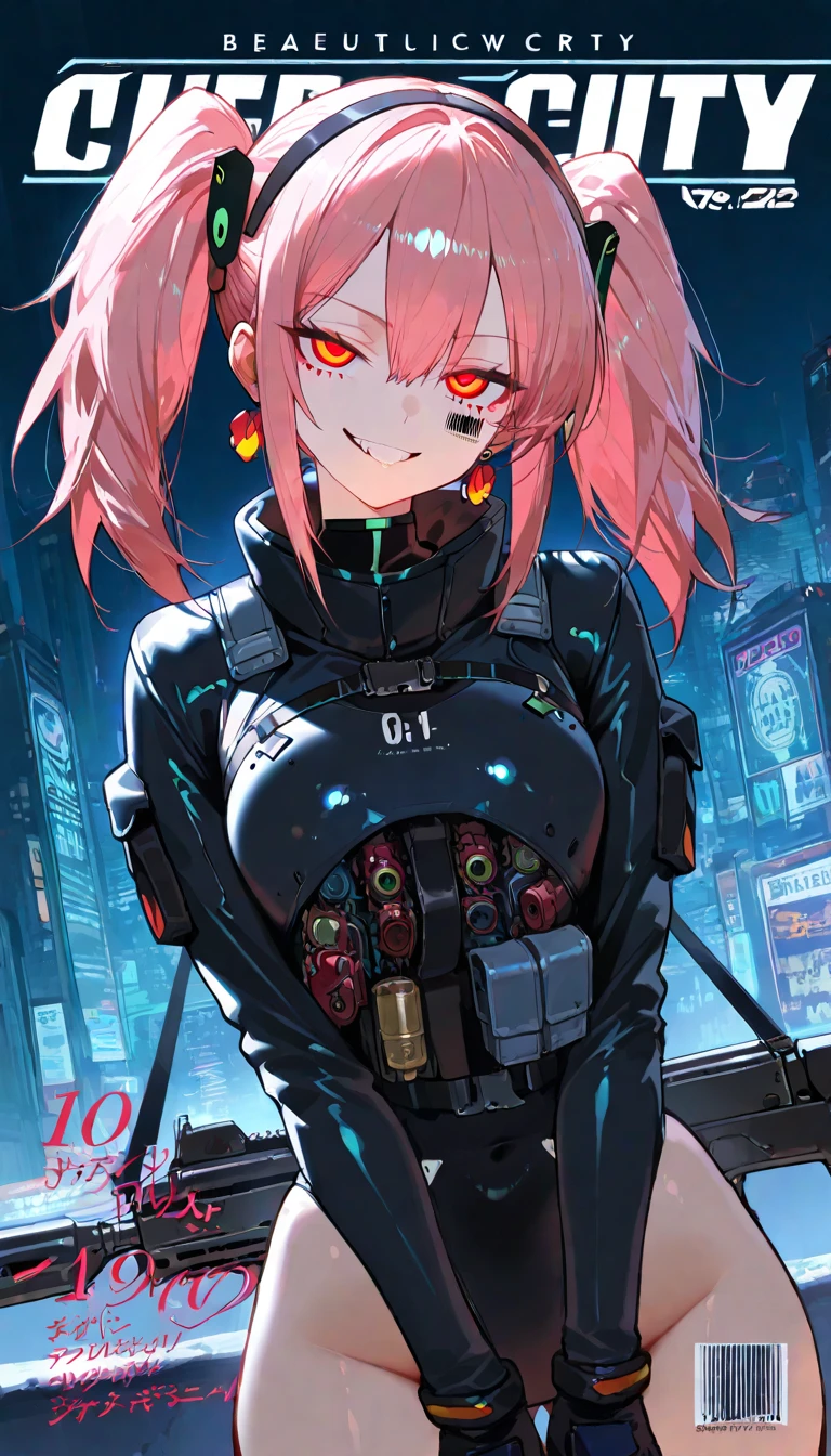 1girl,nurse,looking at viewer,bodysuit,mask,cyberpunk<lora:NecoStyle:1>