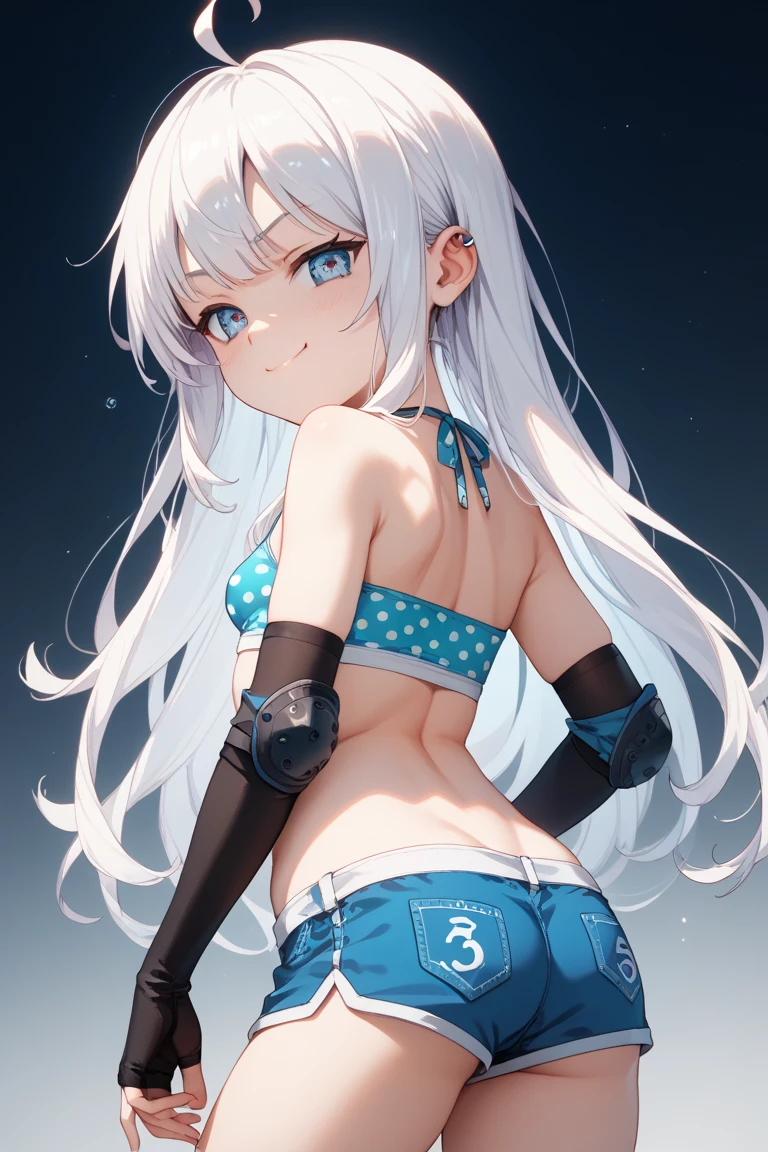 (Super detailed、Ultra-high resolution、8K masterpiece、Vibrant colors)、((Flat Color))、((Floating water))、summer、coastal、
1 Masochist Woman、(Turn around、Angle from behind）、Random Sexy Poses、Sweaty、
((body paint、Pop tattoo on thigh))、Big Breasts、Spread your legs、
(Cross Bondage Suit、choker、Knee-high stockings、garter belt）、cameltoe、Beautiful hip line、Butt、nude、
(Twin tails、Vermilion, blue, silver, golden hair、hair ornaments)、Beautiful blue eyes、Beautiful red lip、（fun、smile、Ahegao）、
TWICE&#39;s Tzuyu&#39; on pause、