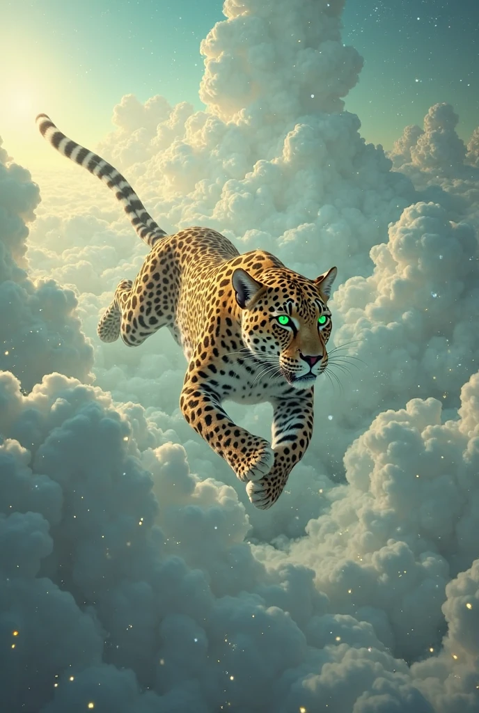 A LEOPARD WITH THE INITIALS Dream Fligths