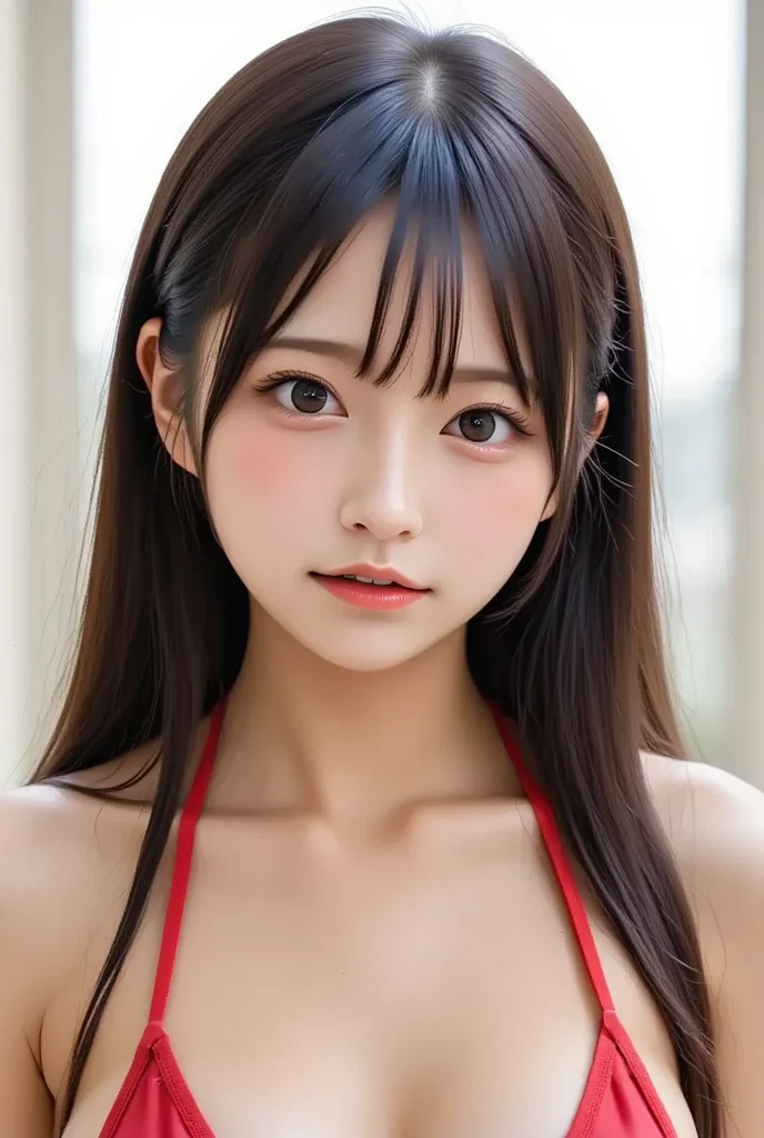 (masutepiece, Best Quality:1.4), Beautiful face, 8K, 85 mm, absurderes, (japanese kimono:1.4), The upper part of the body, cleavage of the breast、Facing the camera、 violaceaess, gardeniass, Delicate girl, Solo, knight, Looking at Viewer, Upper body, Film grain, chromatic abberation, Sharp Focus, face lights, Professional Lighting, Sophisticated, (Smile:0.4), cleavage, (Simple background, Bokeh background:1.2), Detail Face、Snow piled up、snowscape