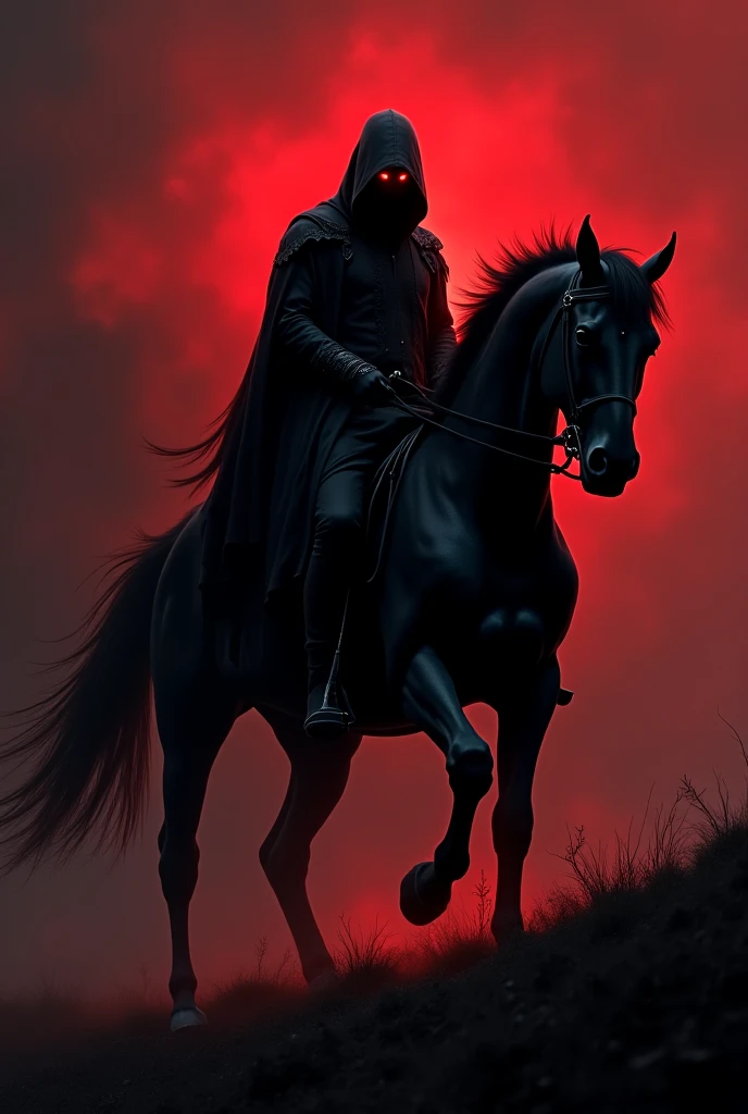 painting of a horse with a skull and a red tag, a detailed painting by Wolf Huber, trending on cgsociety, conceptual art, symmetry!! portrait of hades, eric lacombe, brett amory, art contest winner on behance, joao ruas, style of jeff soto, ray swanland, trending on deviantarthq”, ffffound, russ mills