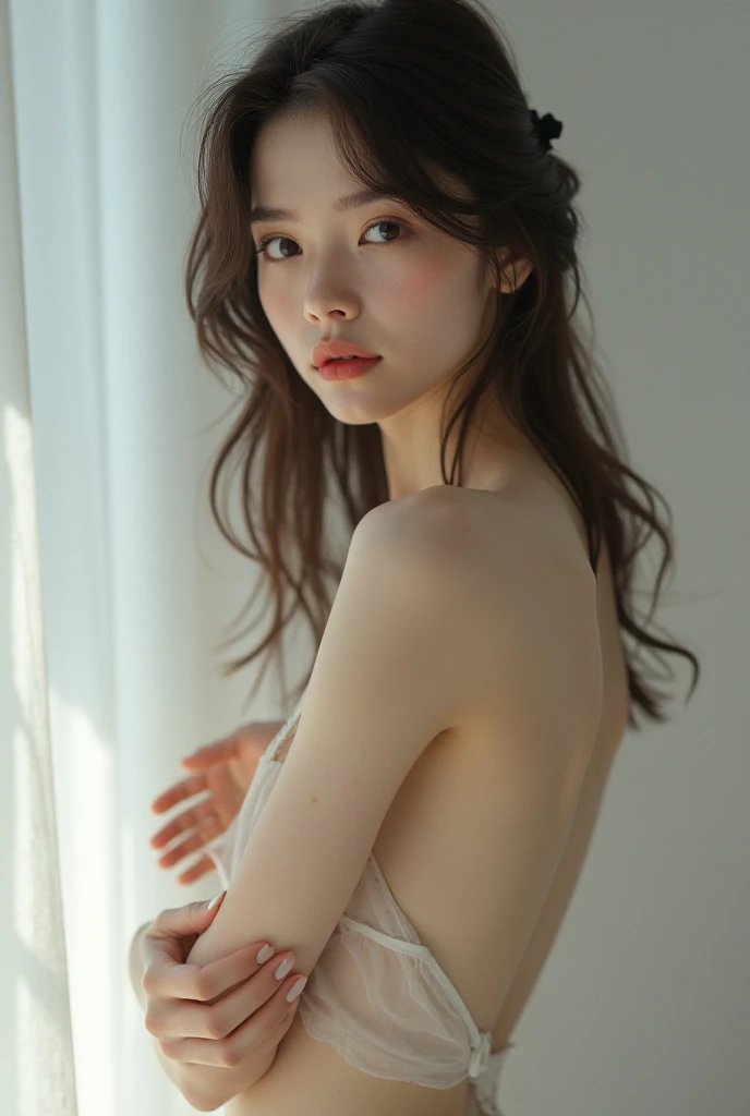 a naked woman