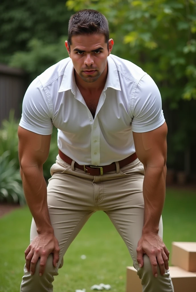 Qualidade de imagem ultra-alta, realistic and strong male characteristics, um homem inspirado em Henry Cavill como Wolverine, Homem musculoso, detalhado vein muscles,
Businessman playing golf in Haute-Savoie
, perfect abdomen extremely hot and sexy, (corpo nu, Raspada, Standing, pernas largas) (com pau grande) (seu pau brilhante com detalhes altos), (his penis is very big, Super grande, Comprimento enorme, muitas veias aparecendo, detalhado), full body view (vista frontal), luz difusa, location: Campo de golfe, foto colorida, (candid human pele), pele
