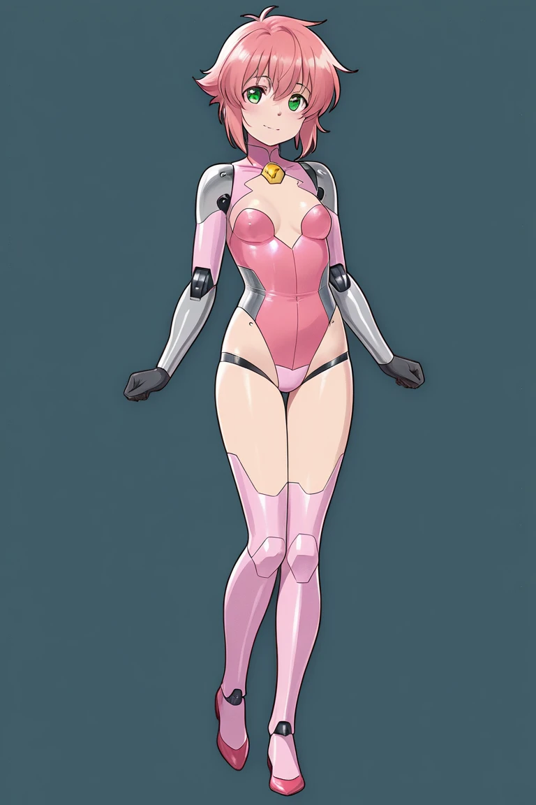 (My Hero Academia Style), (((Agnes Gru))), (((Despicable Me))), (((1Girl))), (((solo))), (((grow up))), (((female))), (((young woman))), (((teenager))), (((medium breasts))), (((wide hips)) ), (((toned thighs))), (((slightly marked muscles))), (((Futuristic White Armor with neon pink details))), (((Futuristic armor with neon pink details))), (((Futuristic armor))), (((White armor with neon pink details))), (((white armor))), (((armor with neon pink details))), (((black hair))), (((straight bangs))), (((high ponytail))), (((neon pink visor))), (((pink visor))), (((visor neon))), ((visor)), (((perfect anatomy))), (((perfect hands))), (((perfect face))), (((super detailed))), ((((full body photo:1.5)))),