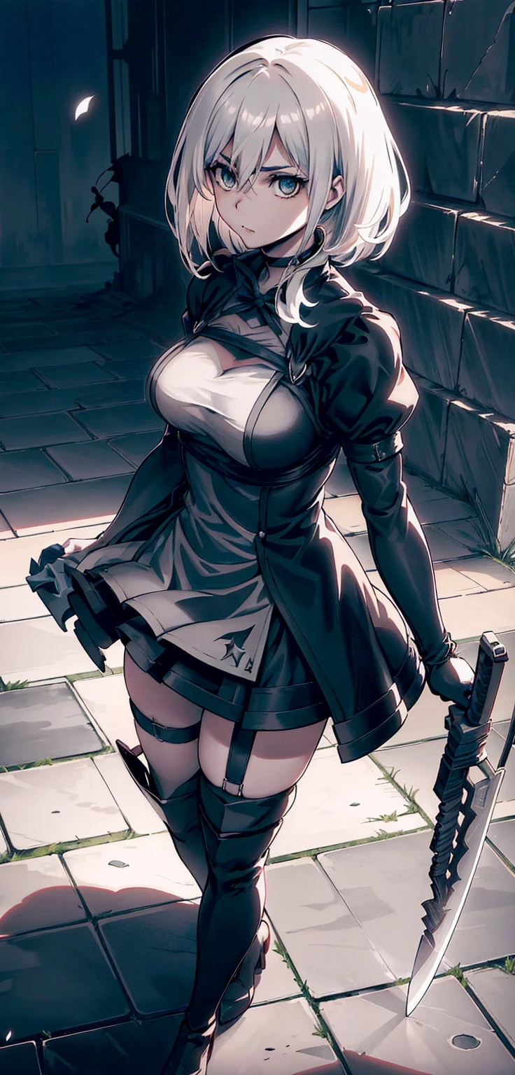 1girl,death,reaper,weapon